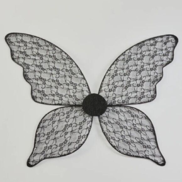 Cosplay Fantasy Sheer Lace Wings - Picture 5 of 5